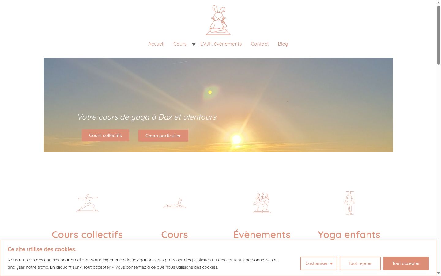 Screenshot tal-banner tal-kunsens muri qabel kwalunkwe interazzjoni
