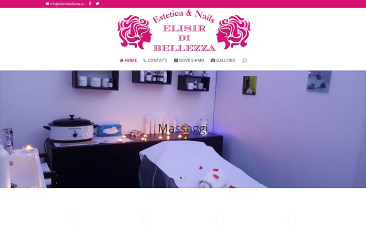 Screenshot van elisirdibellezza.eu