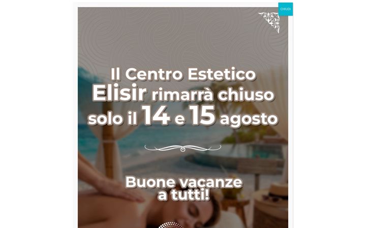 Screenshot di elisiresteticadelite.it