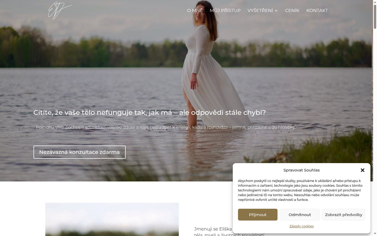 Screenshot tal-banner tal-kunsens muri qabel kwalunkwe interazzjoni