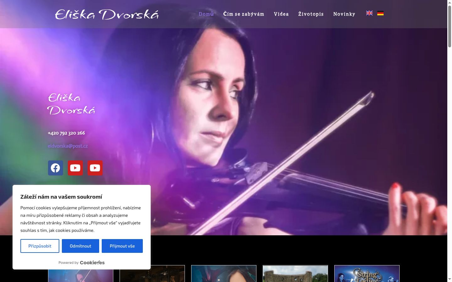 Screenshot tal-banner tal-kunsens muri qabel kwalunkwe interazzjoni