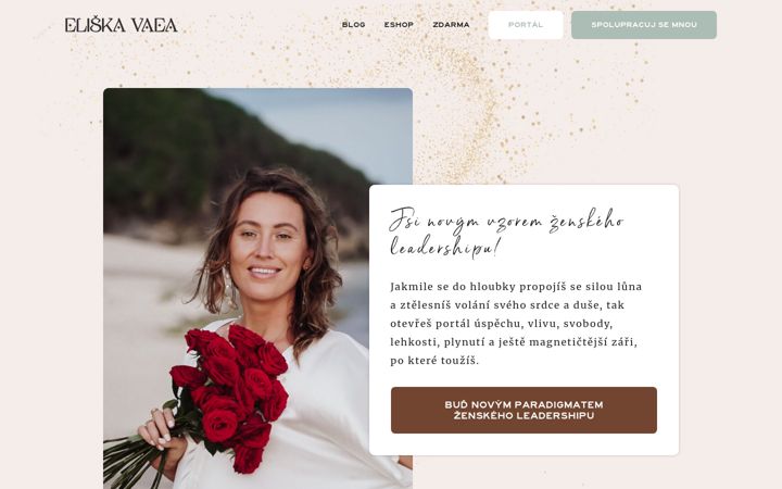 Screenshot of eliskavaea.cz
