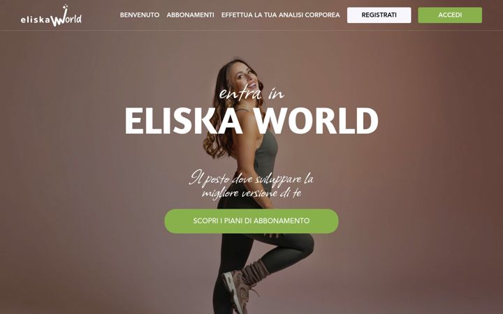 Screenshot of eliskaworld.com