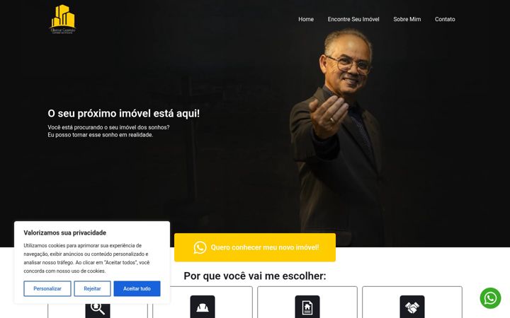Screenshot of elismargusmao.com