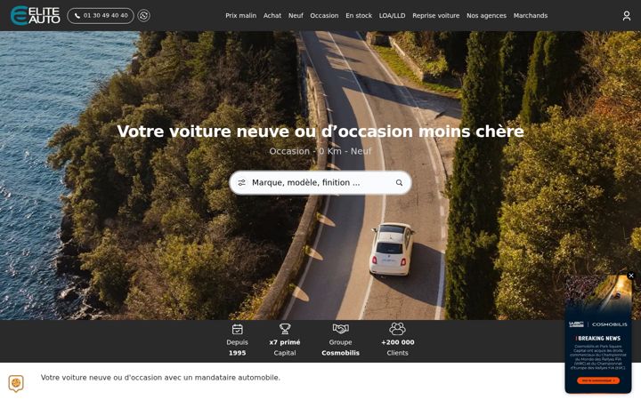 Screenshot ta' elite-auto.fr