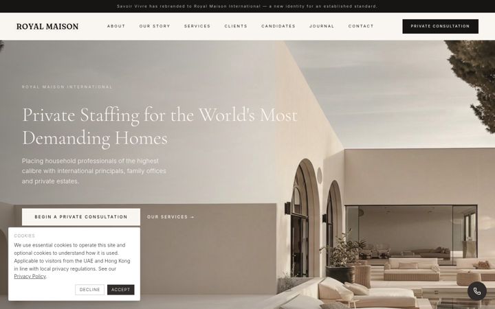 Screenshot of elite-housekeeping.com