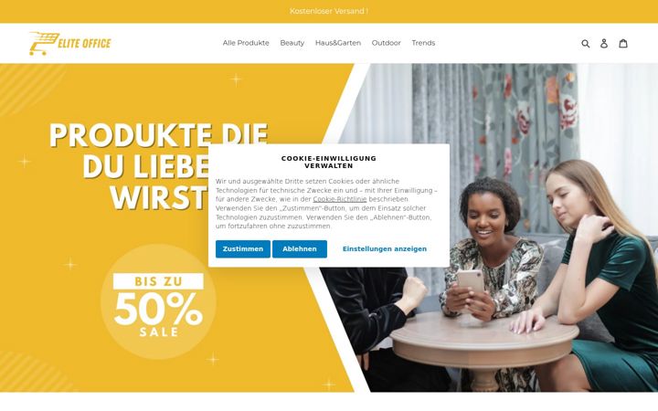 Screenshot of elite-office.myshopify.com