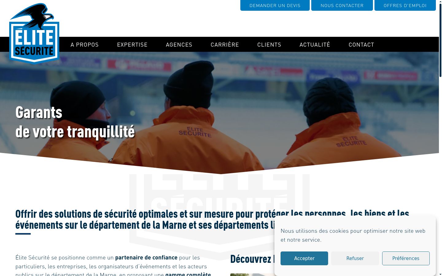 Screenshot van de toestemmingsbanner zoals getoond vóór enige interactie