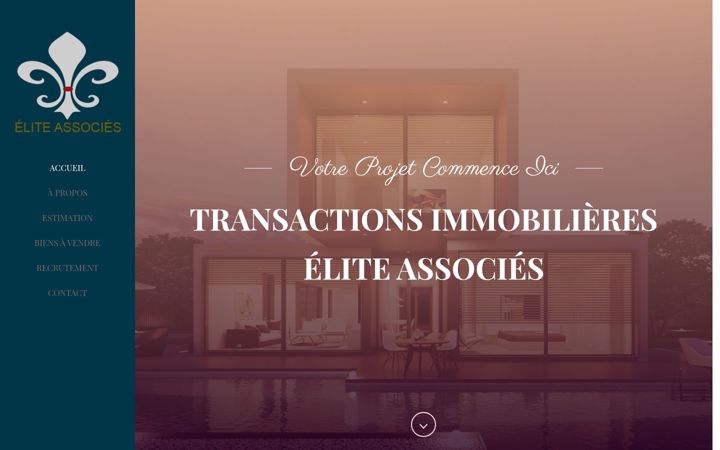 Screenshot of eliteassocies.com