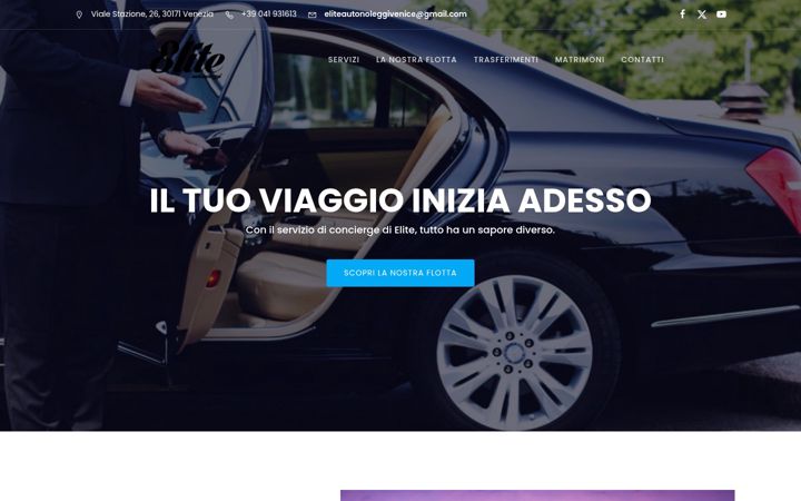 Ekrano kopija eliteautonoleggi.it