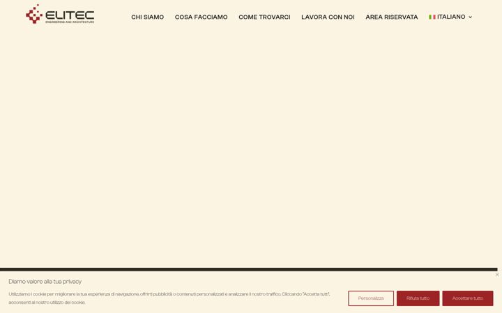 Screenshot di elitec.it