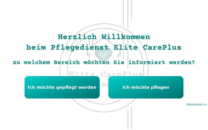 Screenshot of elitecareplus.de