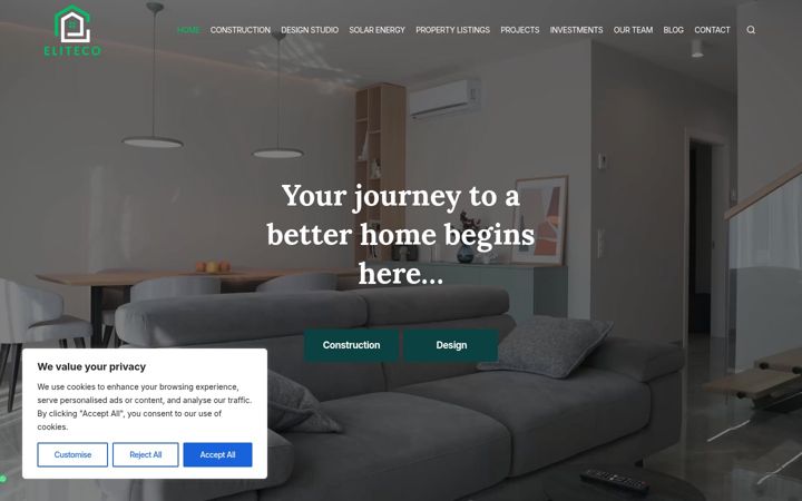 Screenshot of eliteco.es