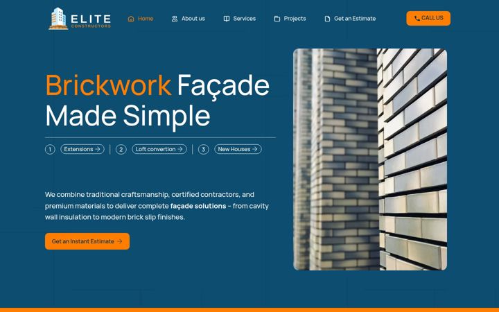 Screenshot of eliteconstructs.co.uk