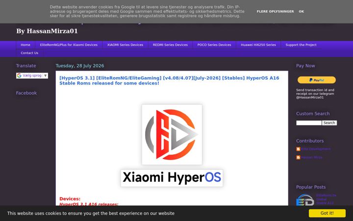 Screenshot of elitedevelopment.com.pk