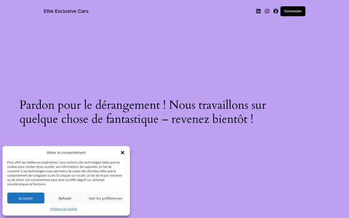 Screenshot von eliteexclusivecars.fr