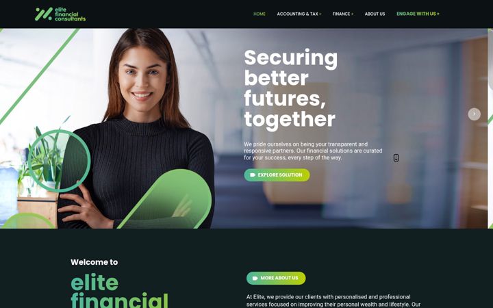 Screenshot ta' elitefc.com.au