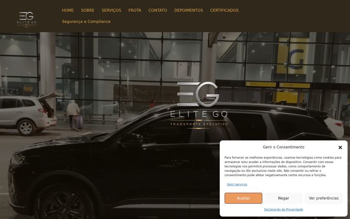 Screenshot of elitegotransport.com