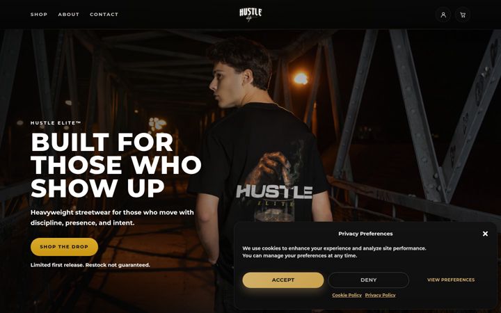 Screenshot of elitehustle.store