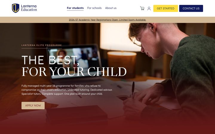 Screenshot of eliteib.co.uk