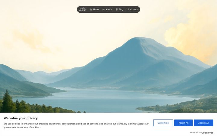 Screenshot van elitemindset.eu
