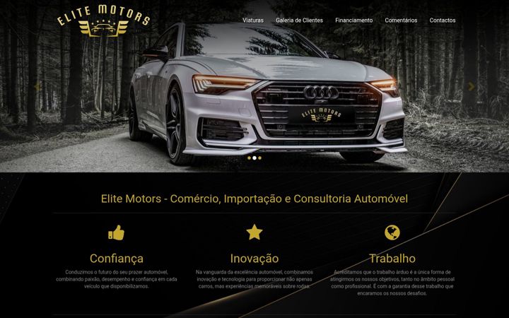 Screenshot of elitemotors.pt