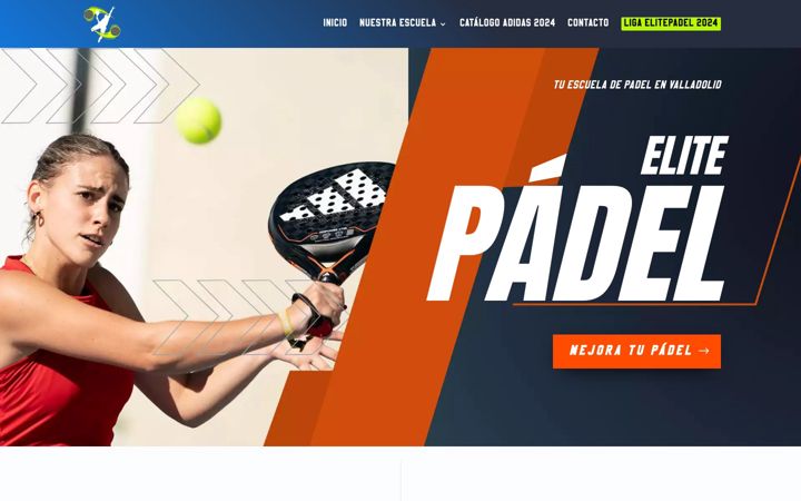 Screenshot di elitepadel.net