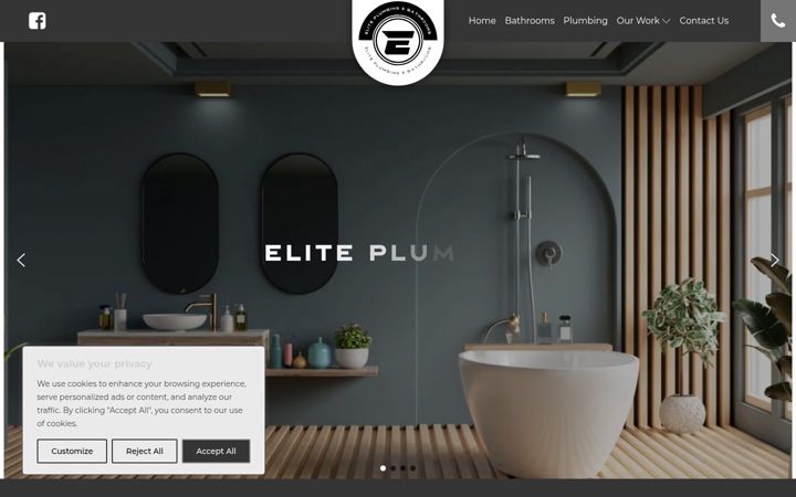 Screenshot of elitepb.co.uk