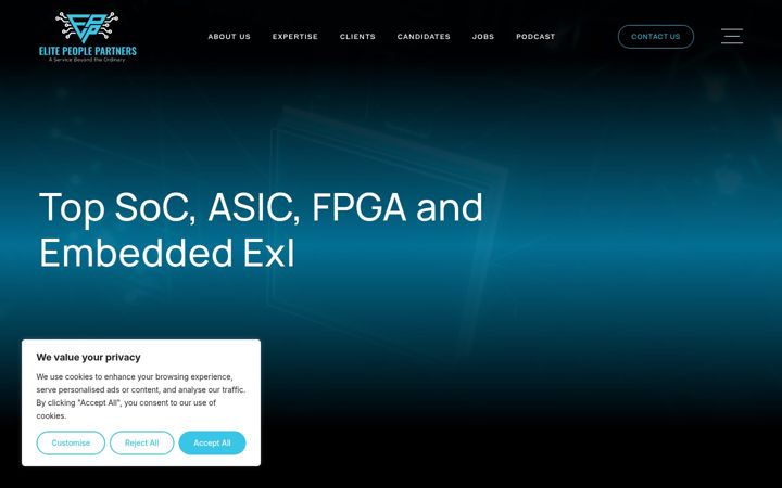 Screenshot of elitepeoplepartners.com