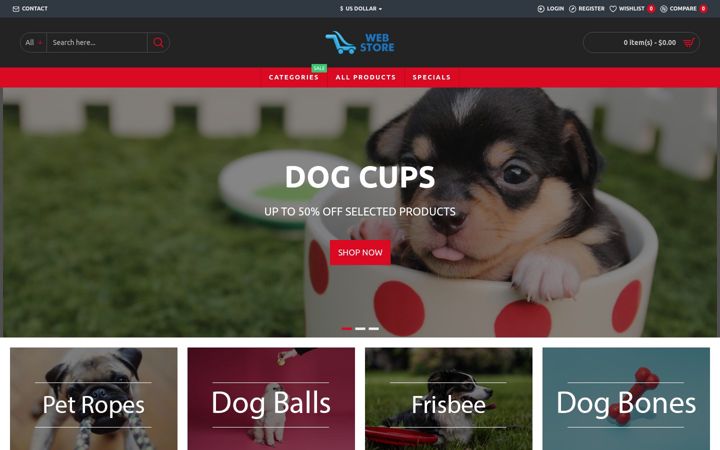 Screenshot of elitepetsupplies.com