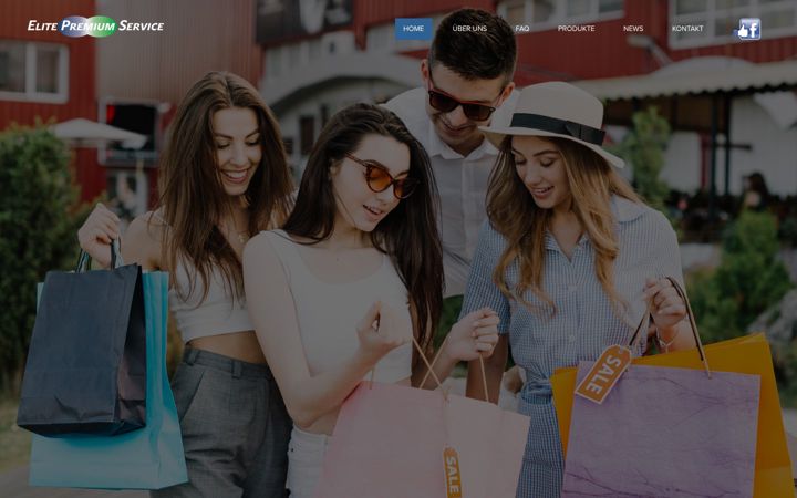 Screenshot of elitepremiumservice.com