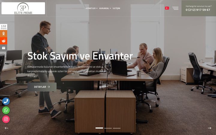 Snímek obrazovky eliteprime.com.tr