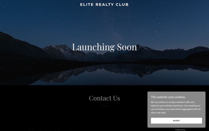 Screenshot of eliterealtyclub.com