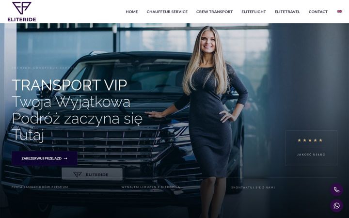 Kuvakaappaus sivustosta eliteride.pl
