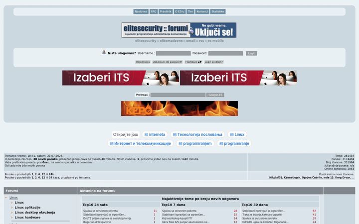 Screenshot of elitesecurity.org