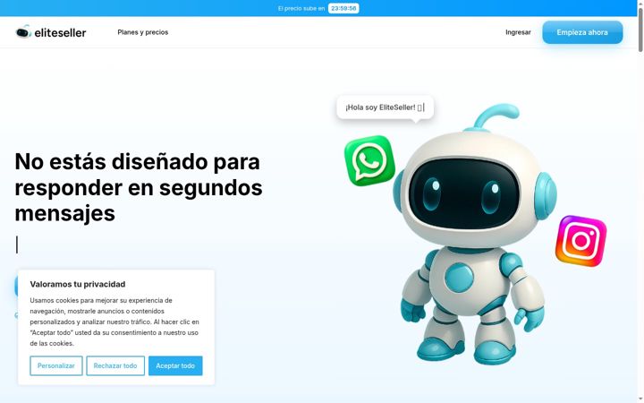 Screenshot of eliteseller.app