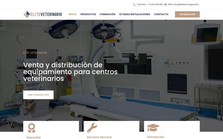Skärmbild av elitetecnologiavet.es