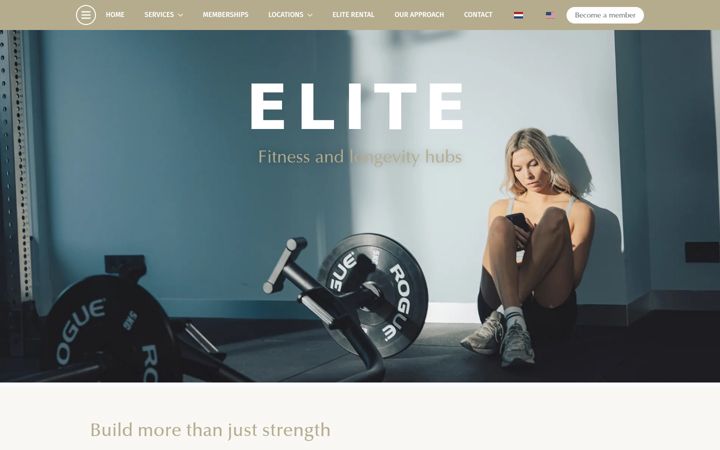 Snímek obrazovky elitetrainers.nl