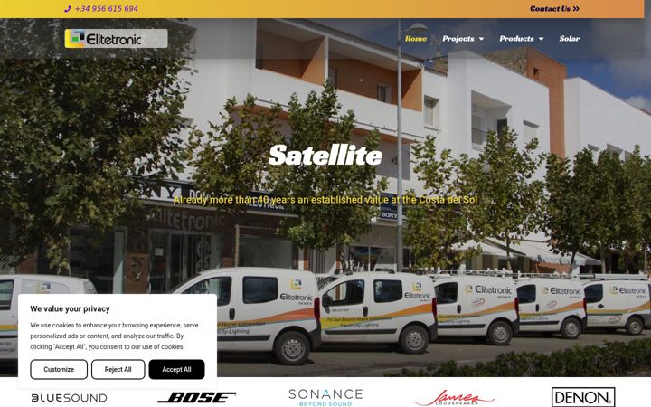 Screenshot of elitetronic.com