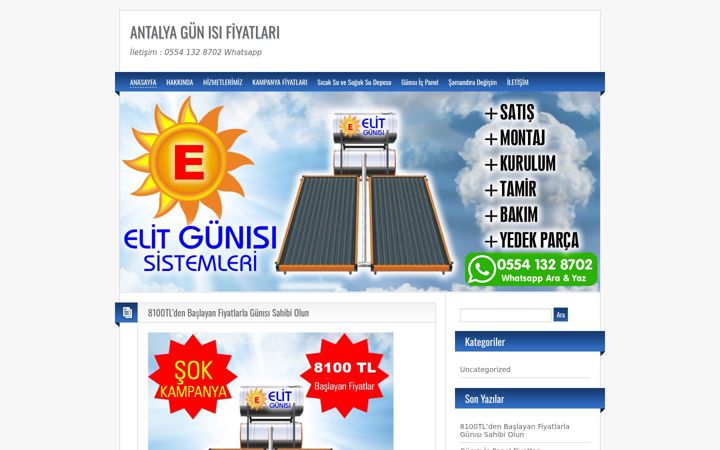 Screenshot of elitgunisi.com