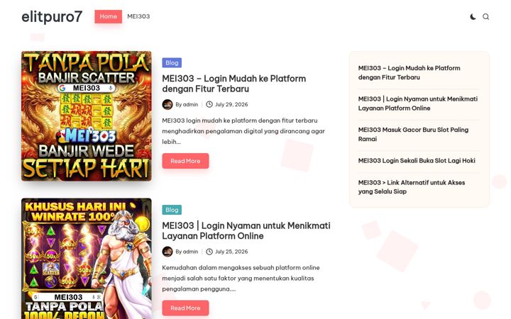 Screenshot of elitpuro7.com