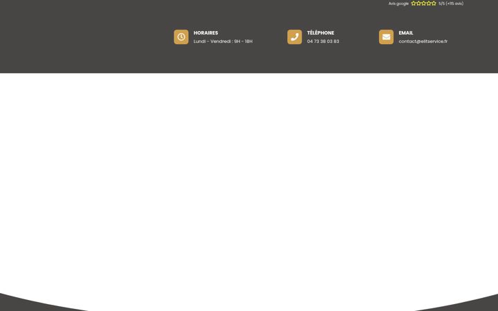 Screenshot ta' elitservice.fr