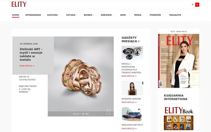 Snímek obrazovky elity.com.pl