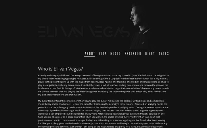 Screenshot of elivanvegas.com