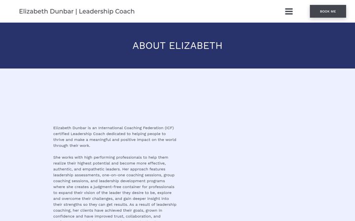 Screenshot of elizabethgraceanndunbar.com