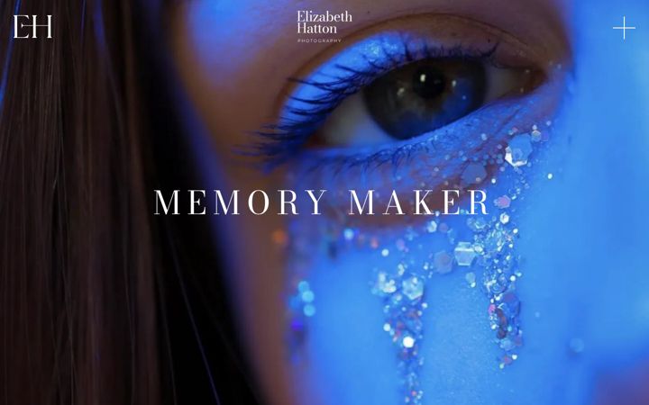 Screenshot of elizabethhattonphotography.co.uk