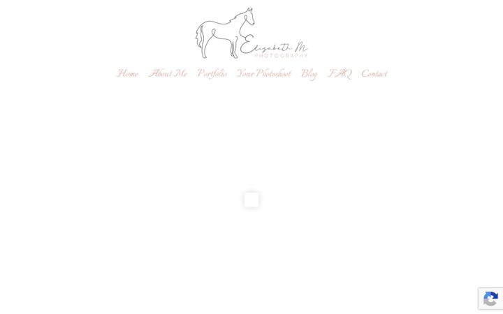 Screenshot of elizabethmphotography.co.uk