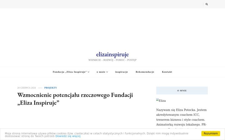 Snímek obrazovky elizainspiruje.pl