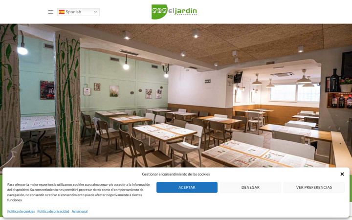 Screenshot of eljardindeportugalete.com