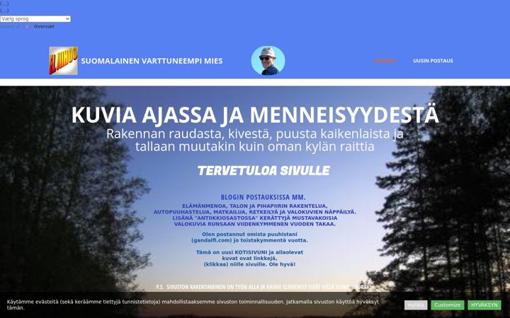 Screenshot di eljiihoo.fi